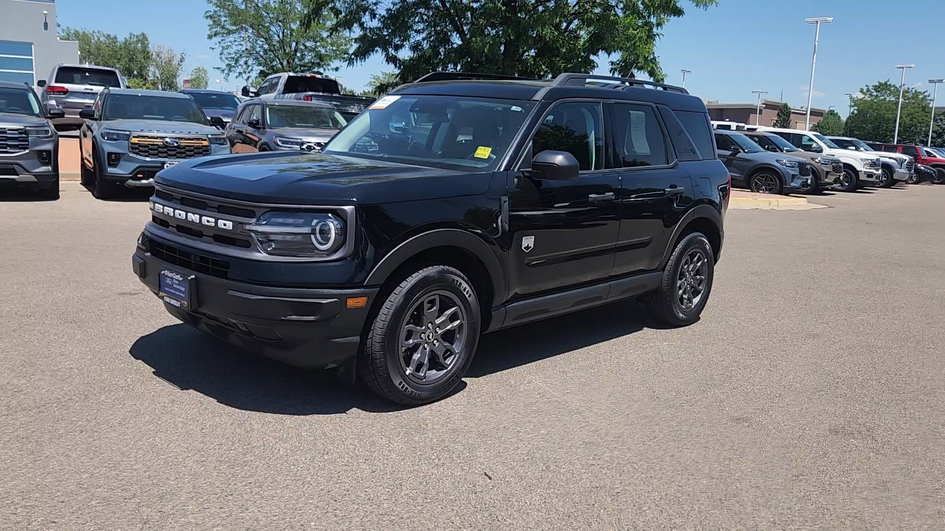 Used 2024 Shadow Black Ford Big Bend image 3