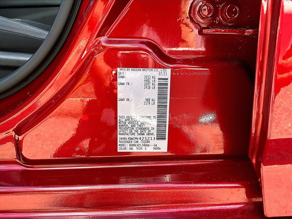 Certified Used 2023 Red Nissan 2.5 SV image 33