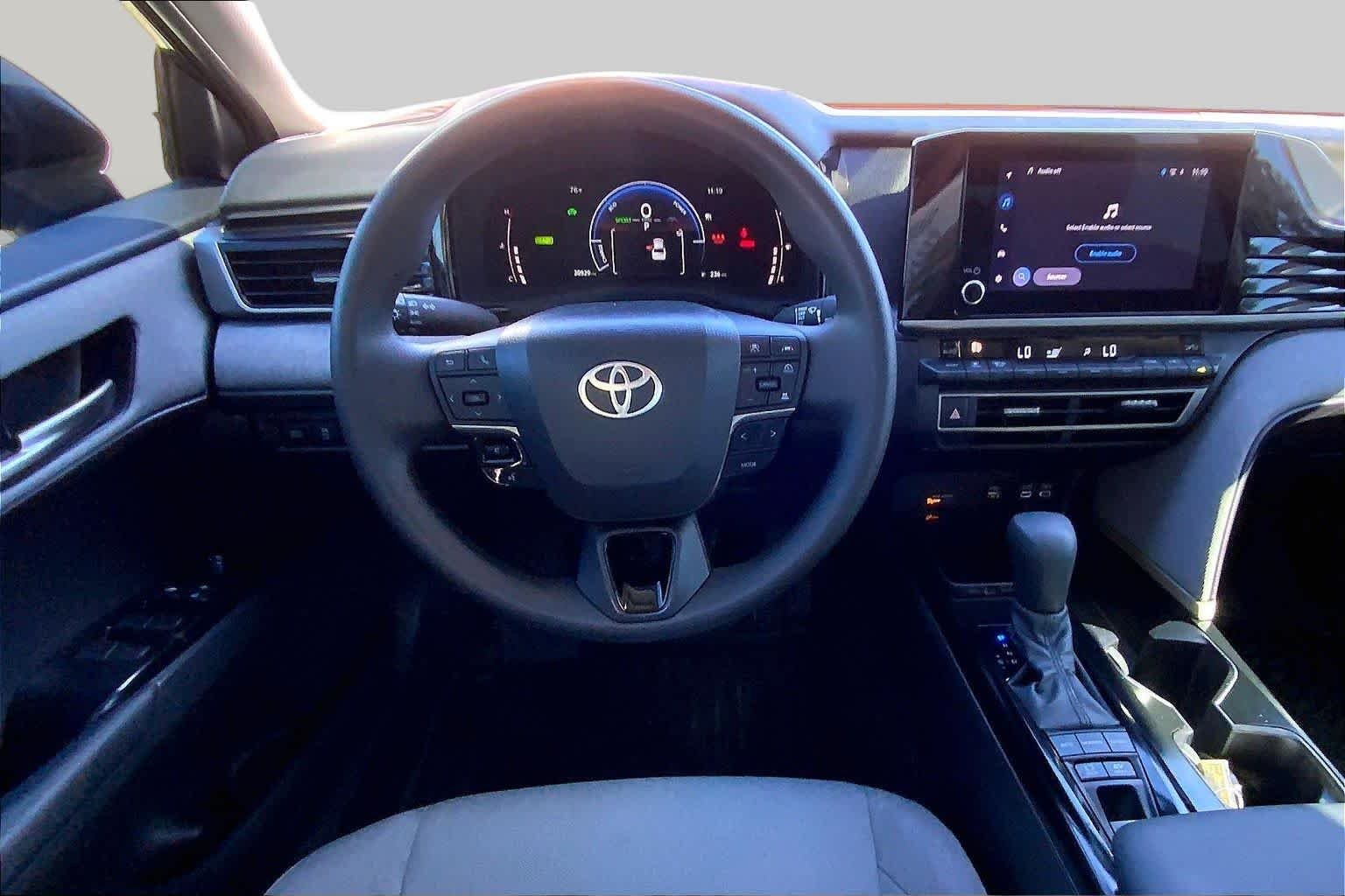 Used 2025 Midnight Black Metallic Toyota LE image 6