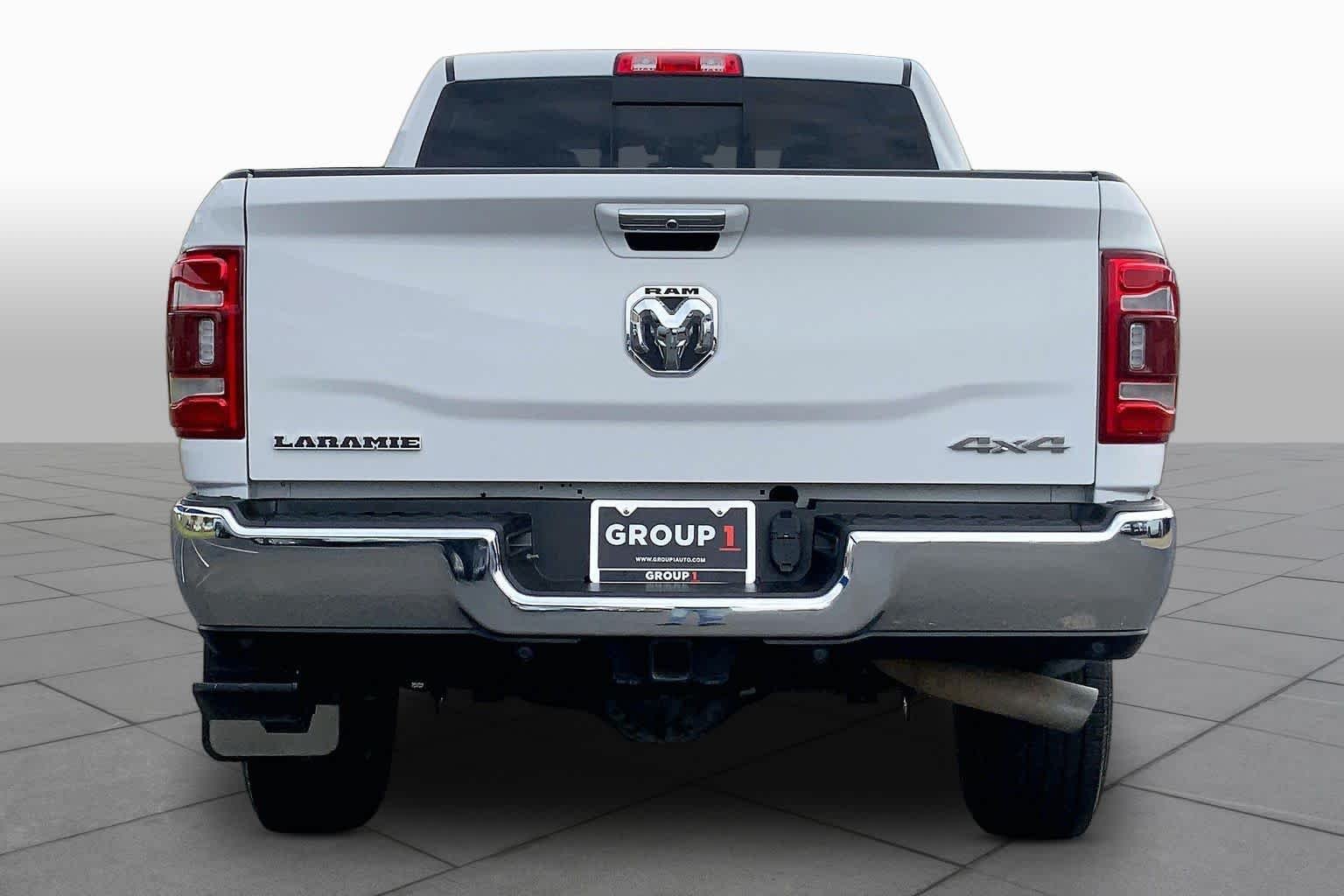 Used 2019 Bright White Clearcoat Ram Laramie image 5