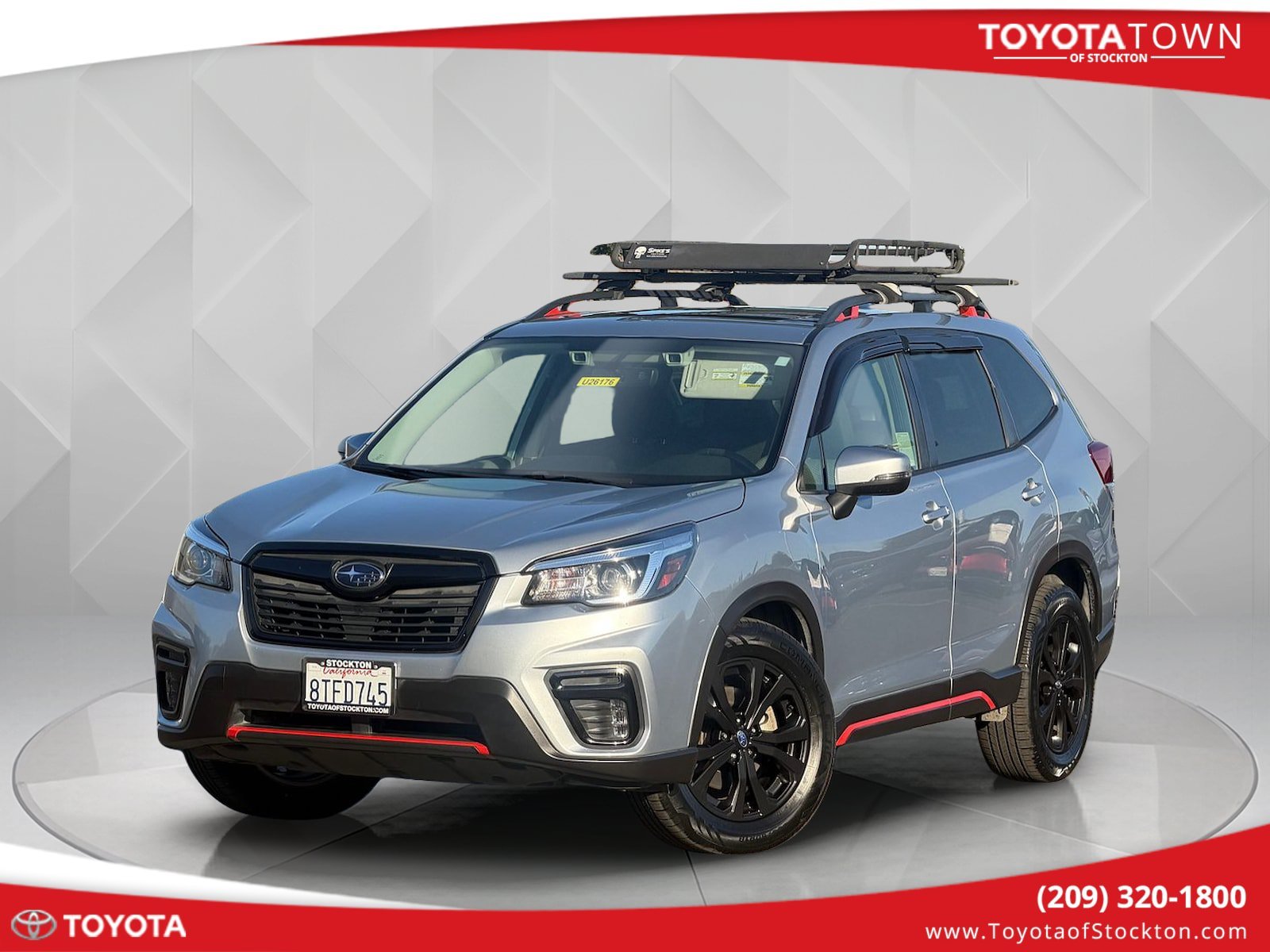 Used 2020 Ice Silver Metallic Subaru Sport image 1