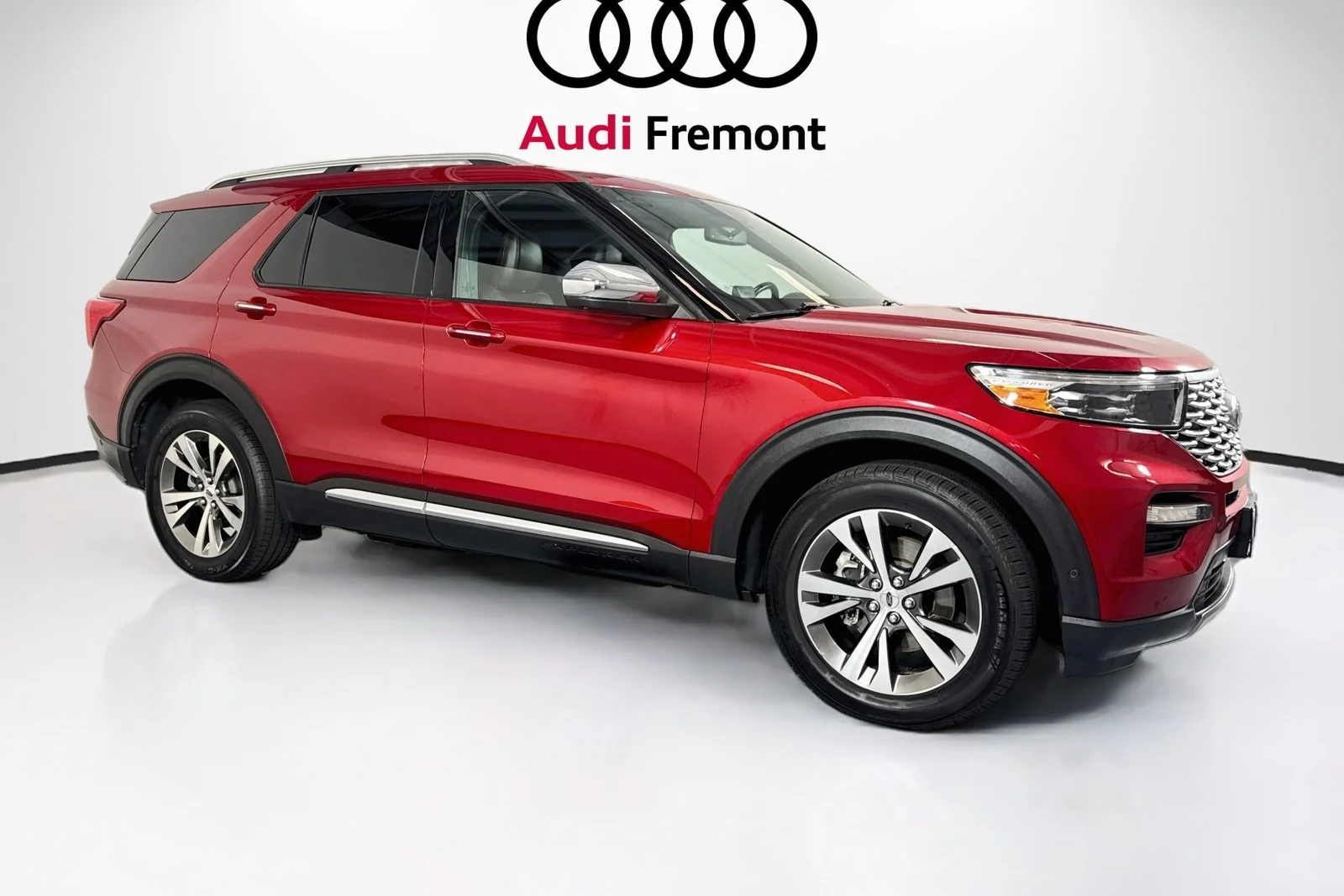 Used 2020 Rapid Red Metallic Tinted Clearcoat Ford Platinum image 7