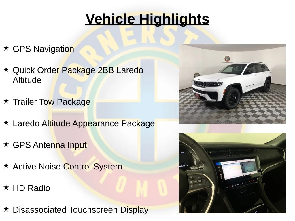 New 2026 Bright White Clear-Coat Exterior Paint Jeep Altitude image 2