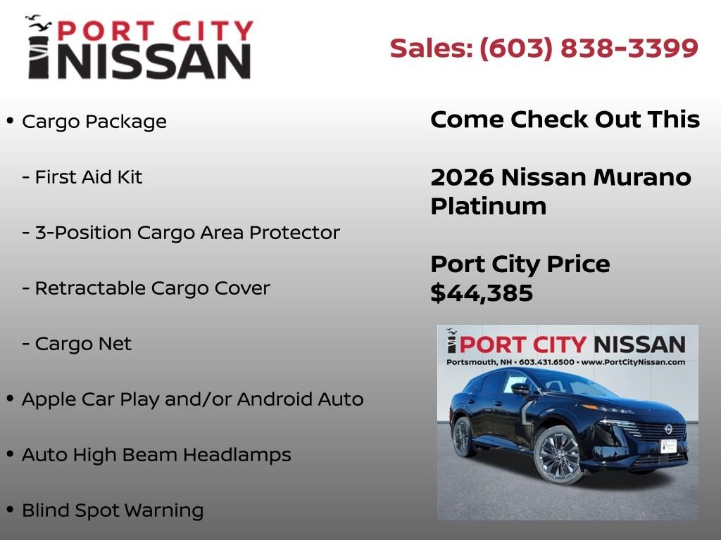 2026 Nissan Murano Platinum - Photo 9