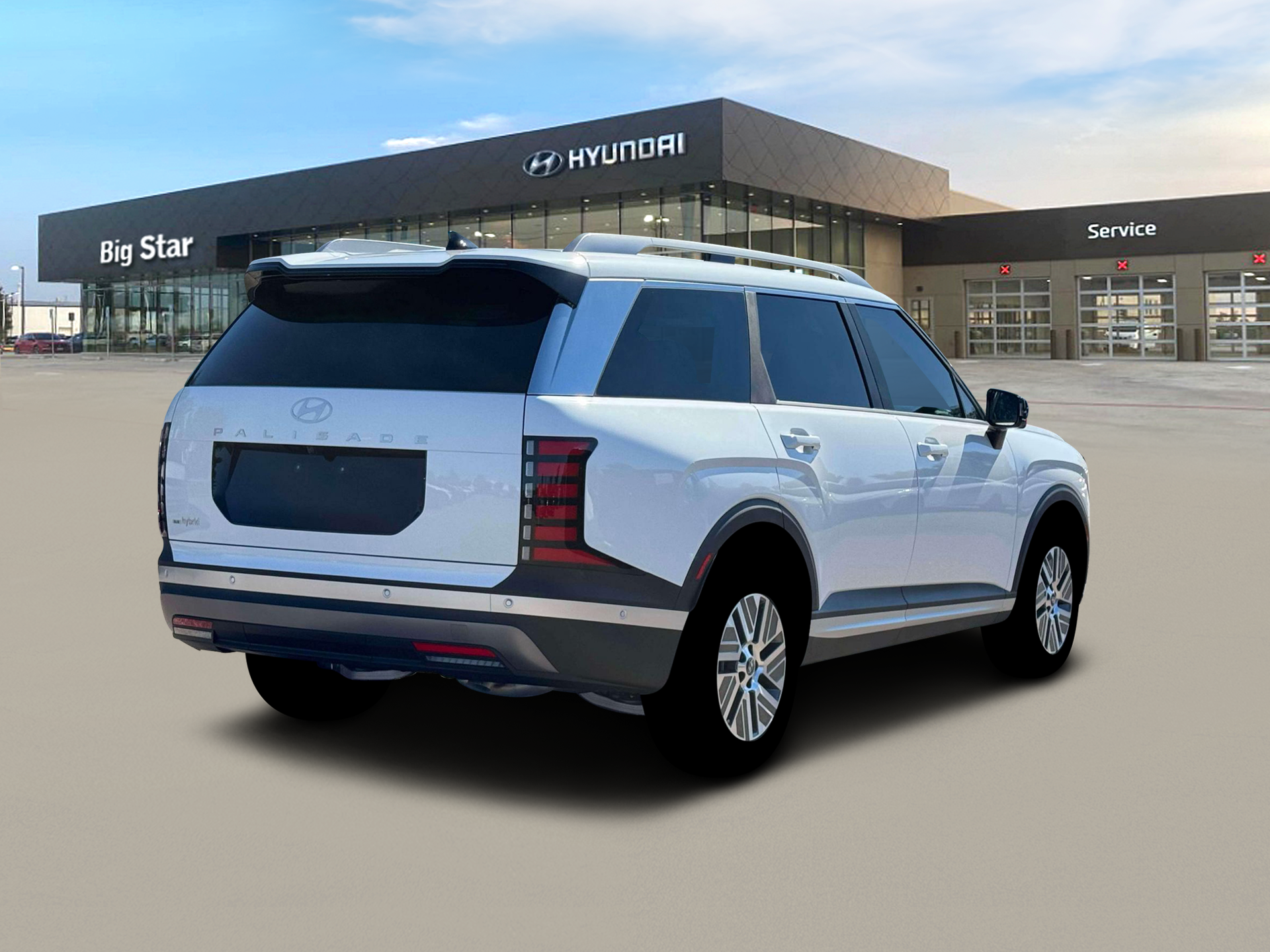 New 2026 Creamy White Pearl Hyundai Blue SEL Premium 7P image 24