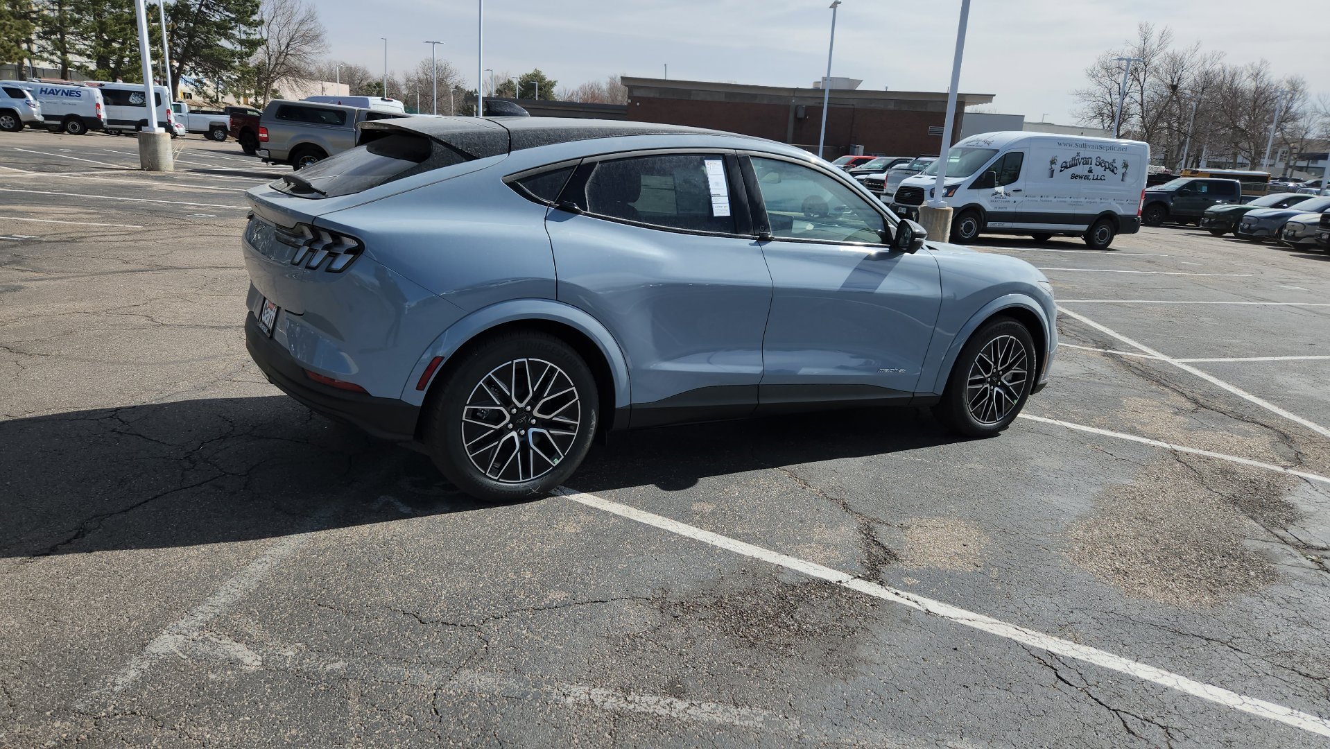 New 2026 Glacier Gray Metallic Tri-coat Ford Premium image 13
