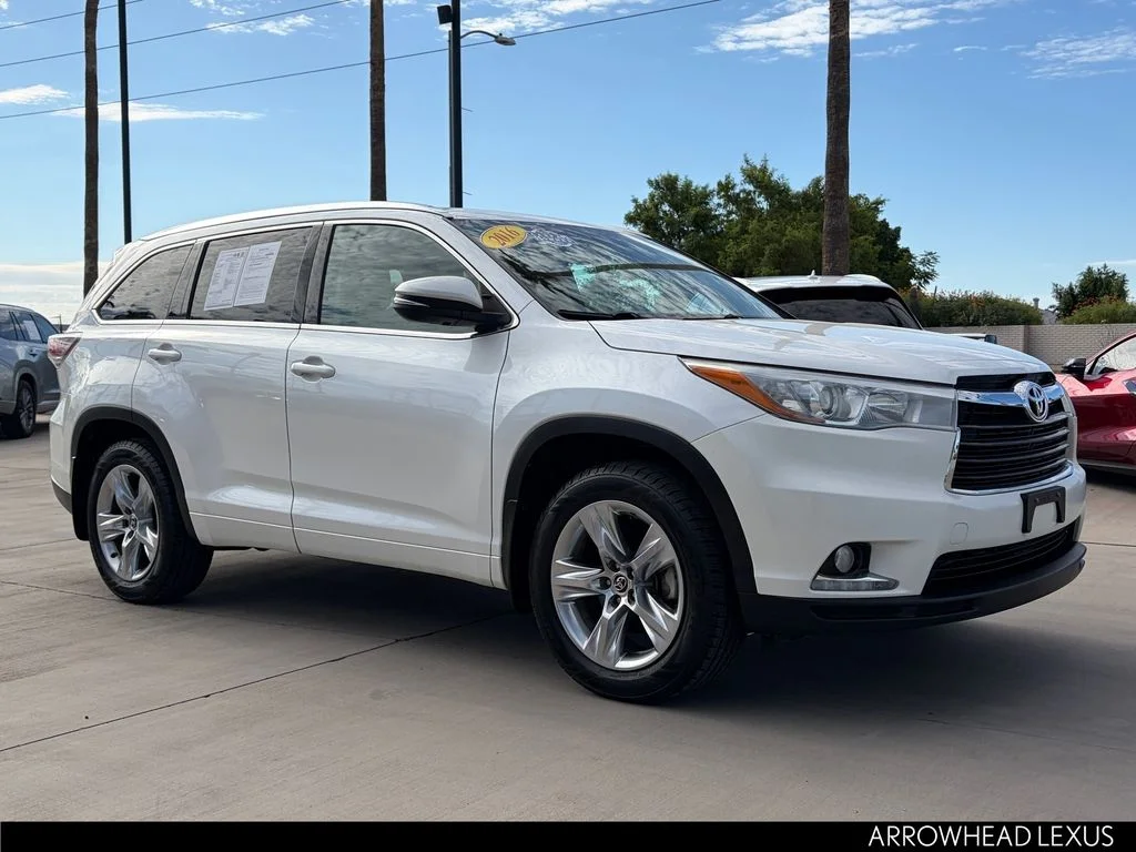 Used 2016 White Toyota Limited image 9