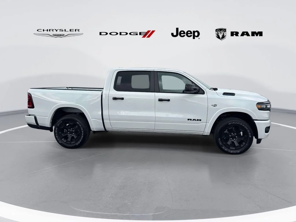 New 2026 Bright White Clear-Coat Exterior Paint RAM Big Horn/Lone Star image 2