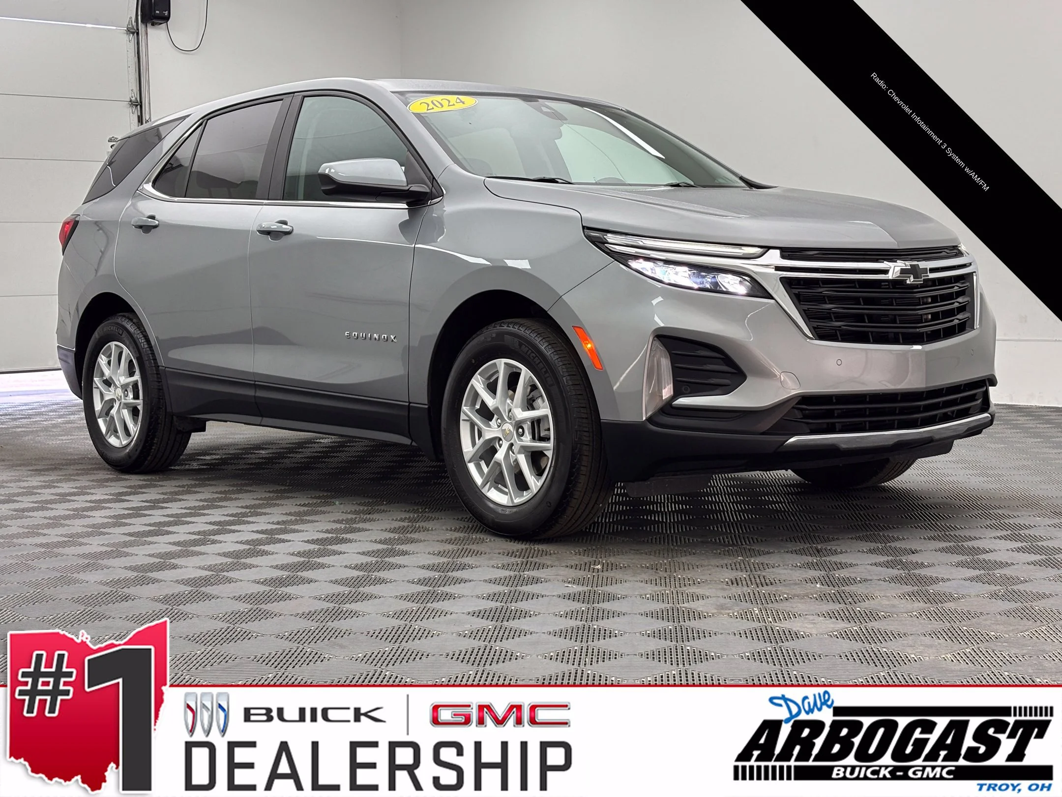Used 2024 Sterling Gray Metallic Chevrolet LT image 1