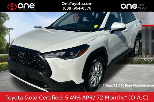 Certified Used 2023 Beige Toyota LE image 1