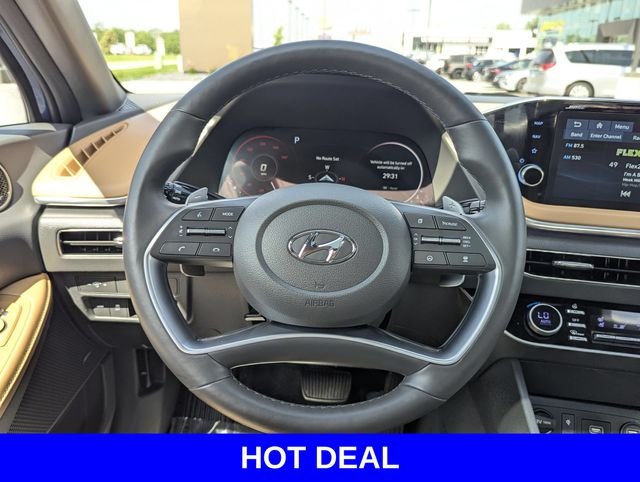 Used 2021 Blue Hyundai Limited image 25
