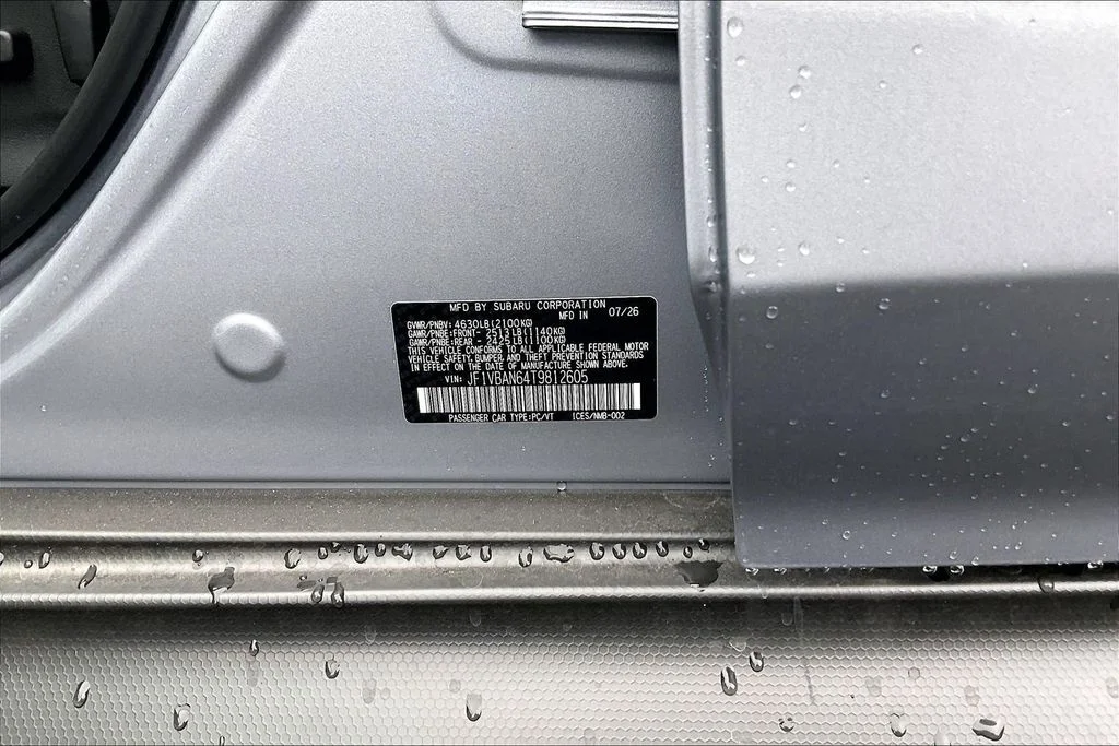 New 2026 ICE SILVER METALLIC Subaru Limited image 13