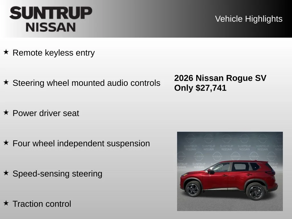 2026 Nissan Rogue SV - Photo 16