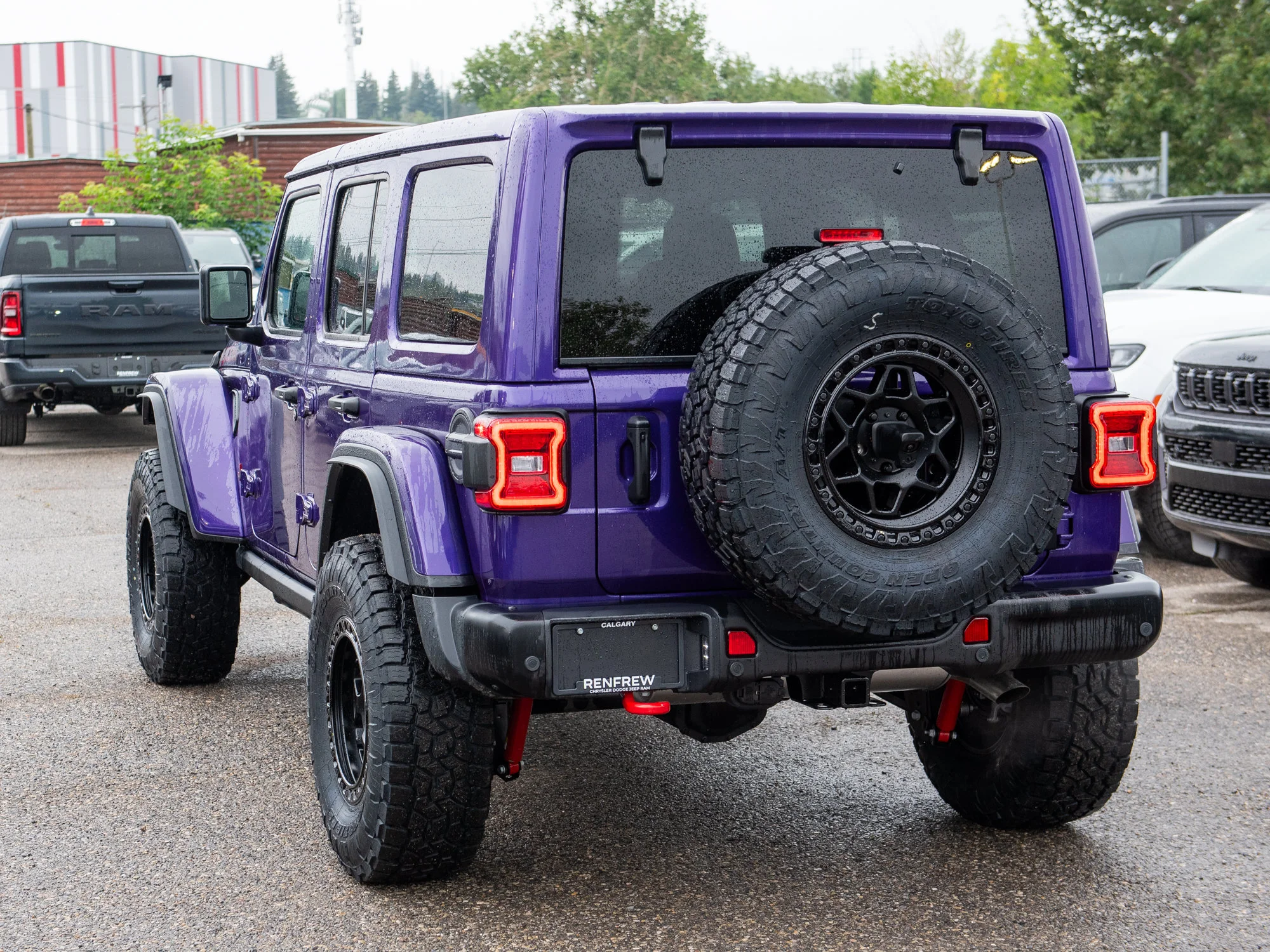 New 2026 reign Jeep Rubicon X* 4 Door 4x4, KMC Wheels, Steel Bumpers, Nappa Leather image 5