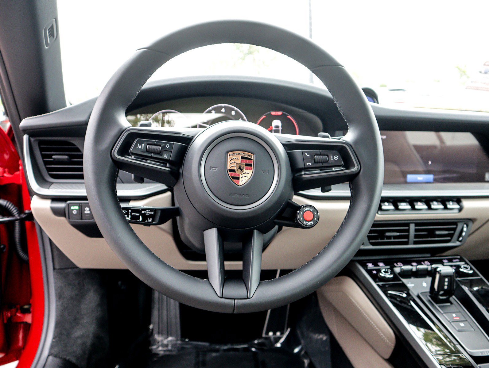 New 2026 Carmine Red Porsche Carrera S Cabriolet image 13