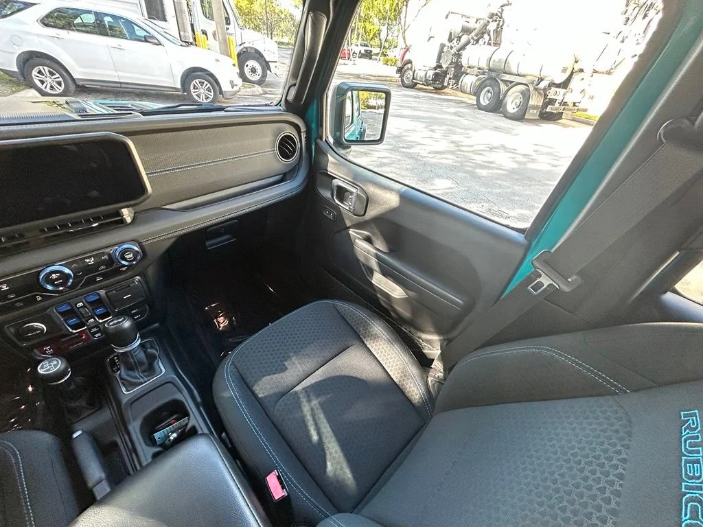 Certified Used 2024 Beige Jeep Rubicon 4xe image 11
