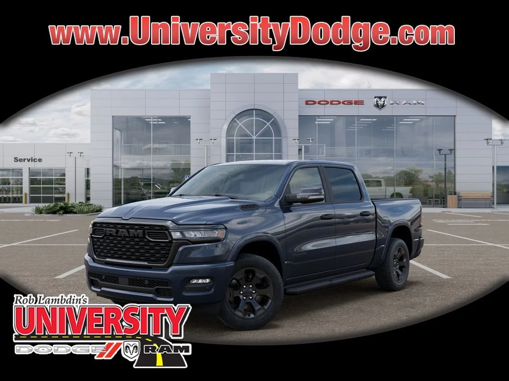 New 2026 Forged Blue Metallic Exterior Paint RAM Big Horn/Lone Star image 1
