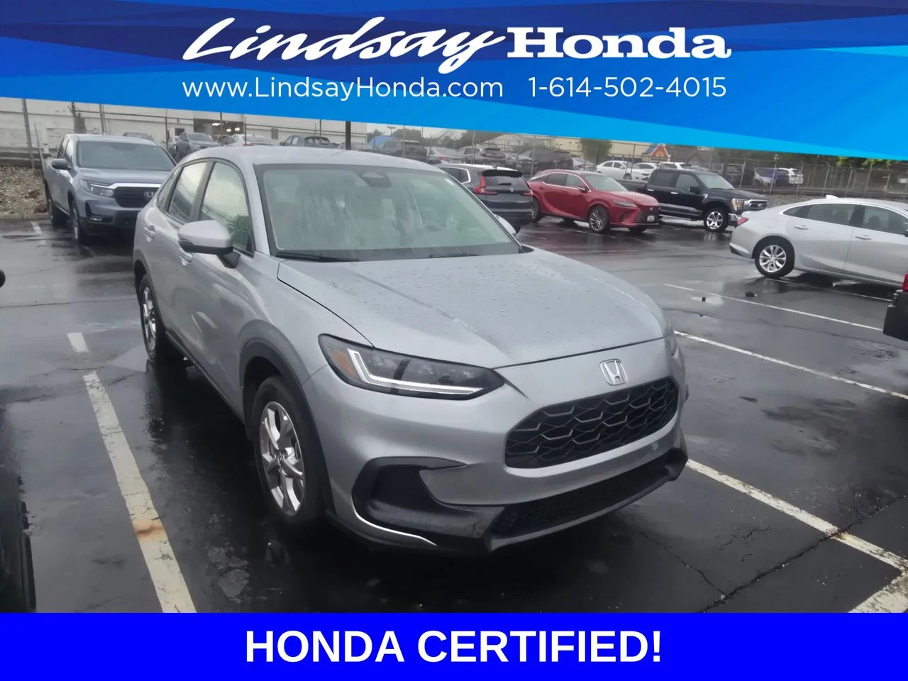 Certified Used 2024 Lunar Silver Metallic Honda LX image 3