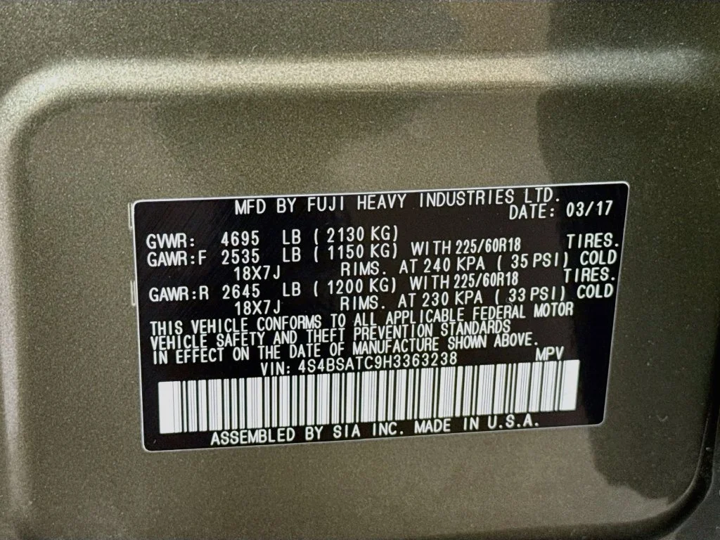 Used 2017 Green Subaru 2.5i image 42