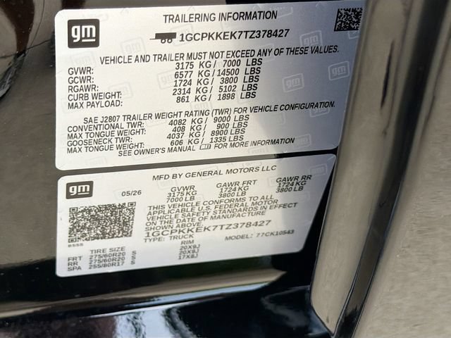 New 2026 Black Chevrolet LT (2FL) image 34
