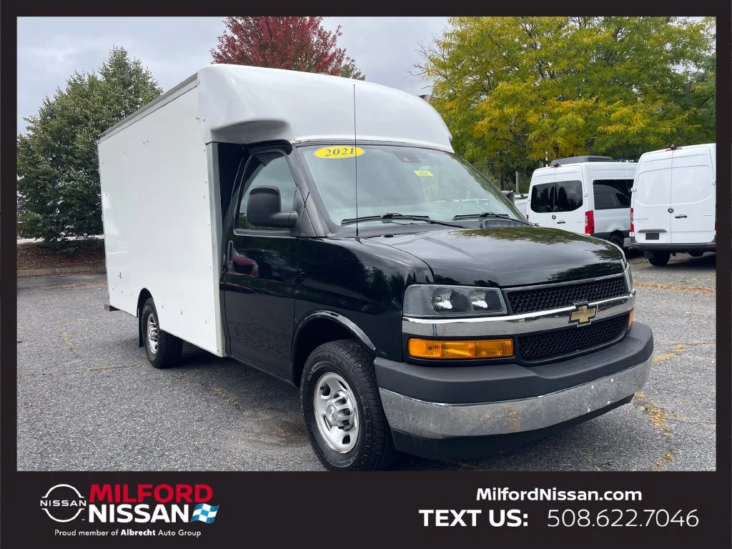 Used 2021 Black Chevrolet Work Van image 8