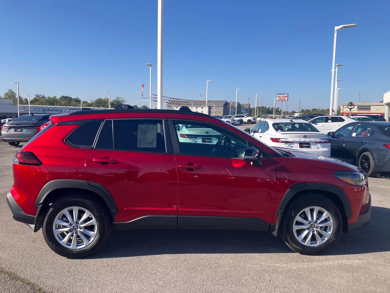 Certified Used 2026 Soul Red Crystal Toyota LE image 10