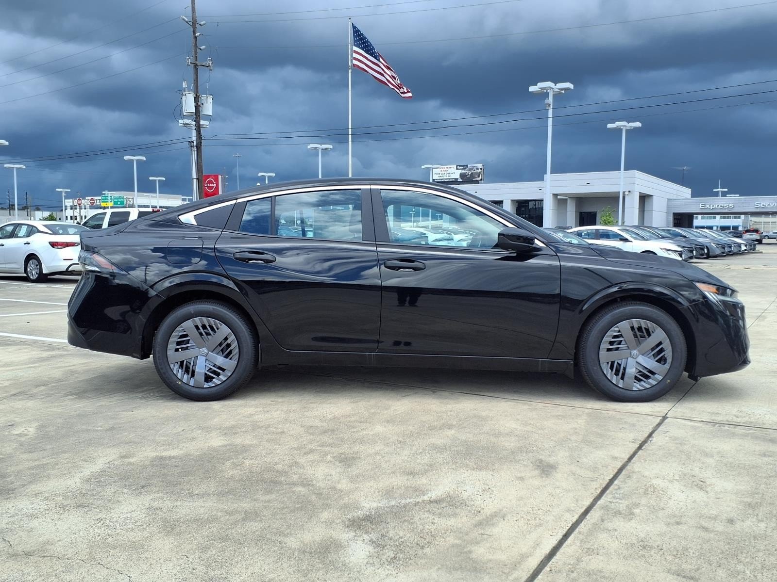 2026 Nissan Sentra S Black at Robbins Nissan