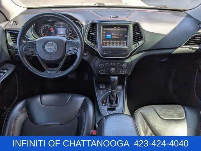 Used 2019 White Jeep Trailhawk image 11