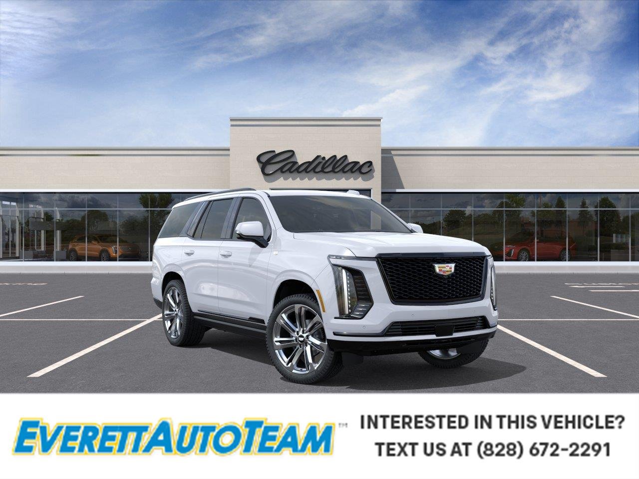 Vibrant White Tricoat 2026 Cadillac Escalade SUV / Crossover Four-Wheel Drive