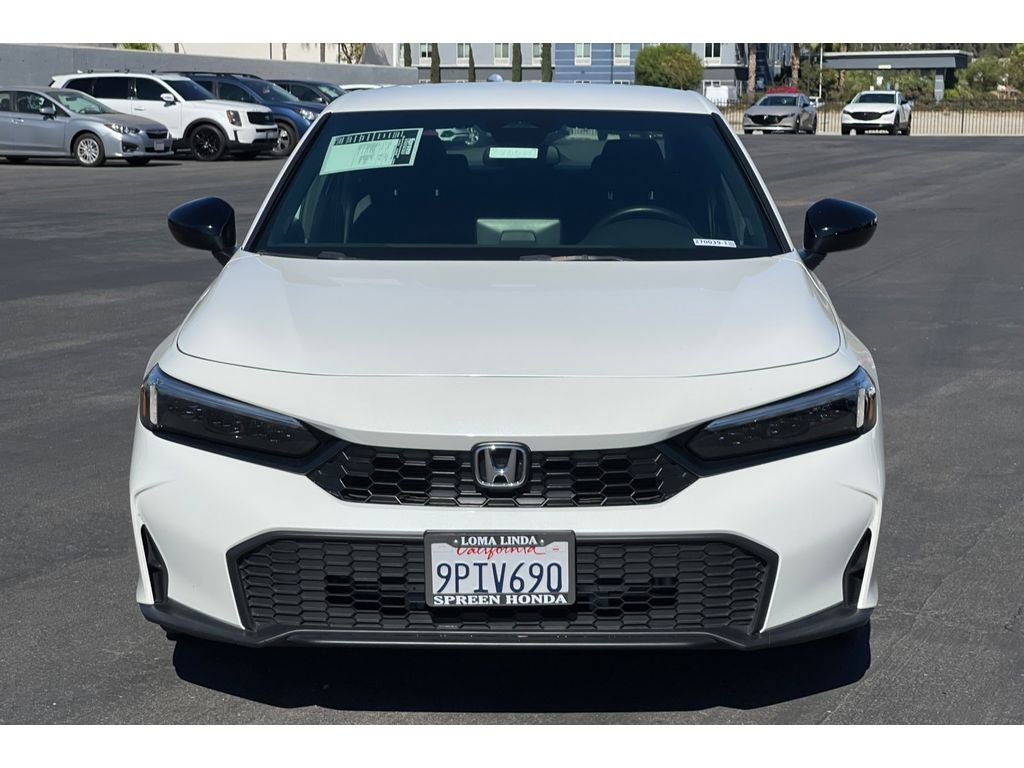 Certified Used 2025 Platinum White Pearl Honda Sport image 9