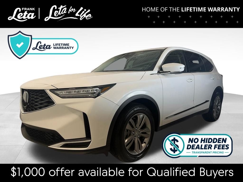 New 2026 Platinum White Pearl Acura  image 1
