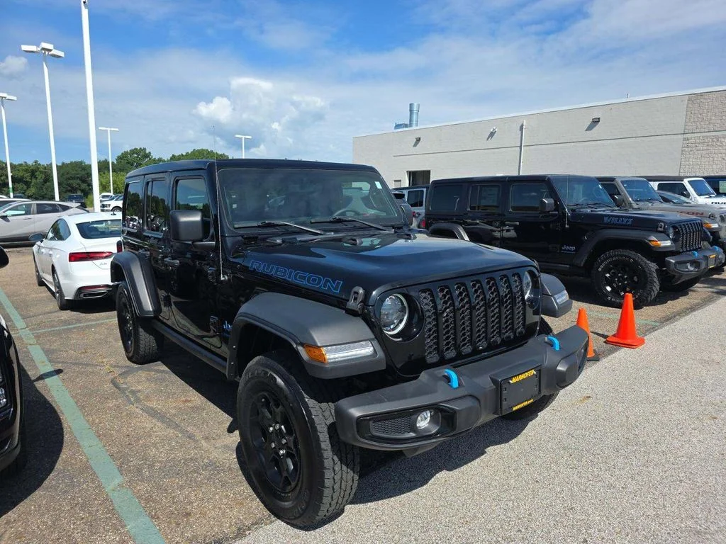 Used 2023 Black Jeep Willys 4xe image 3