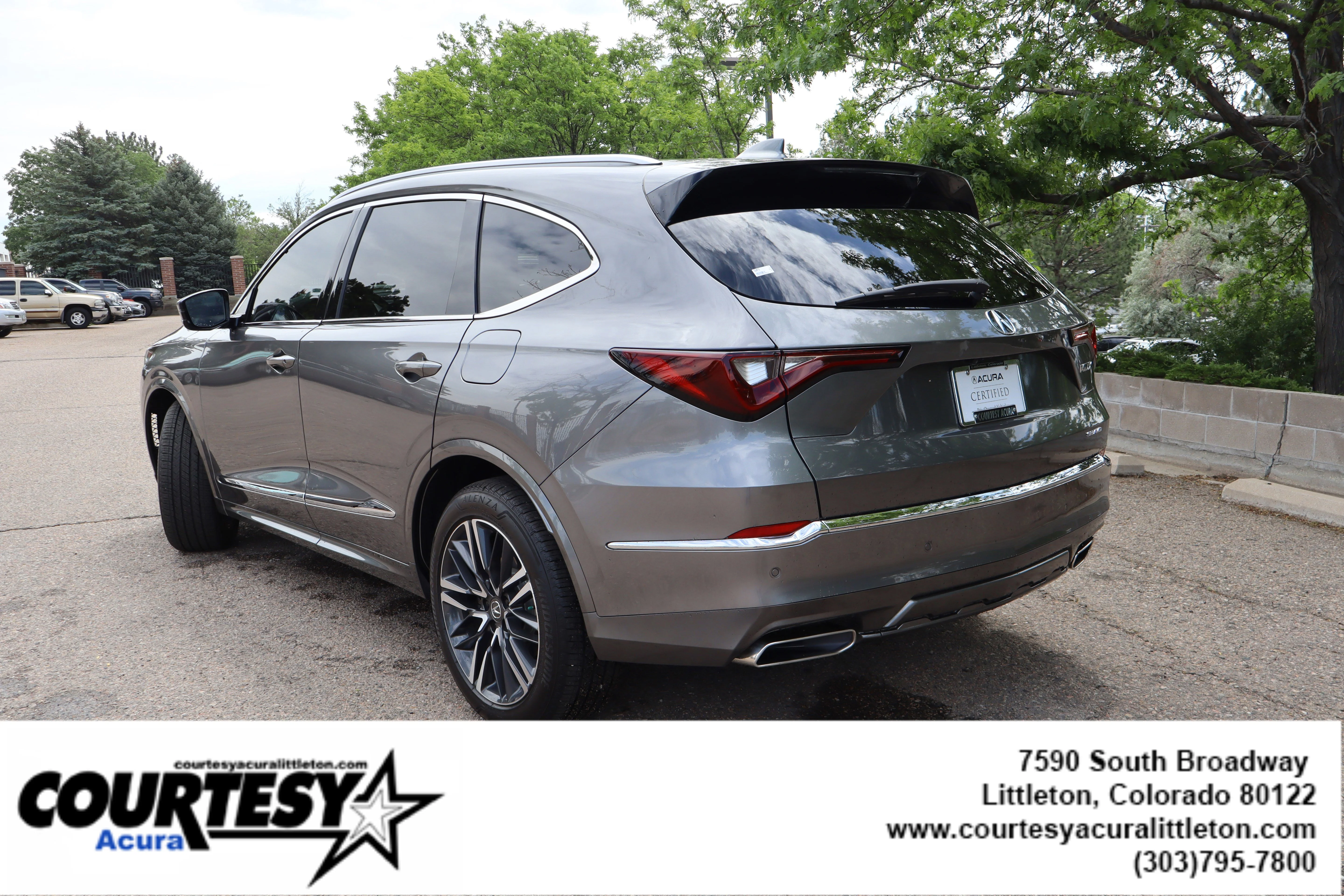 Certified Used 2026 Liquid Carbon Metallic Acura SH-AWD with Advance Package image 4