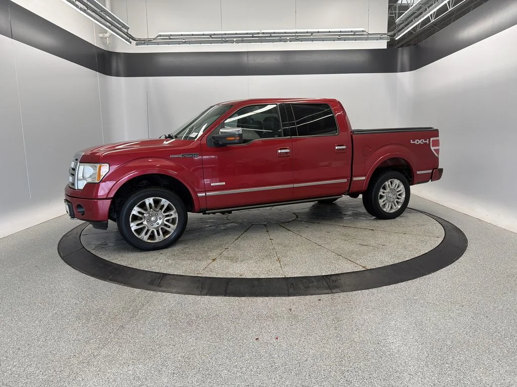 Used 2012 Red Ford Platinum image 2