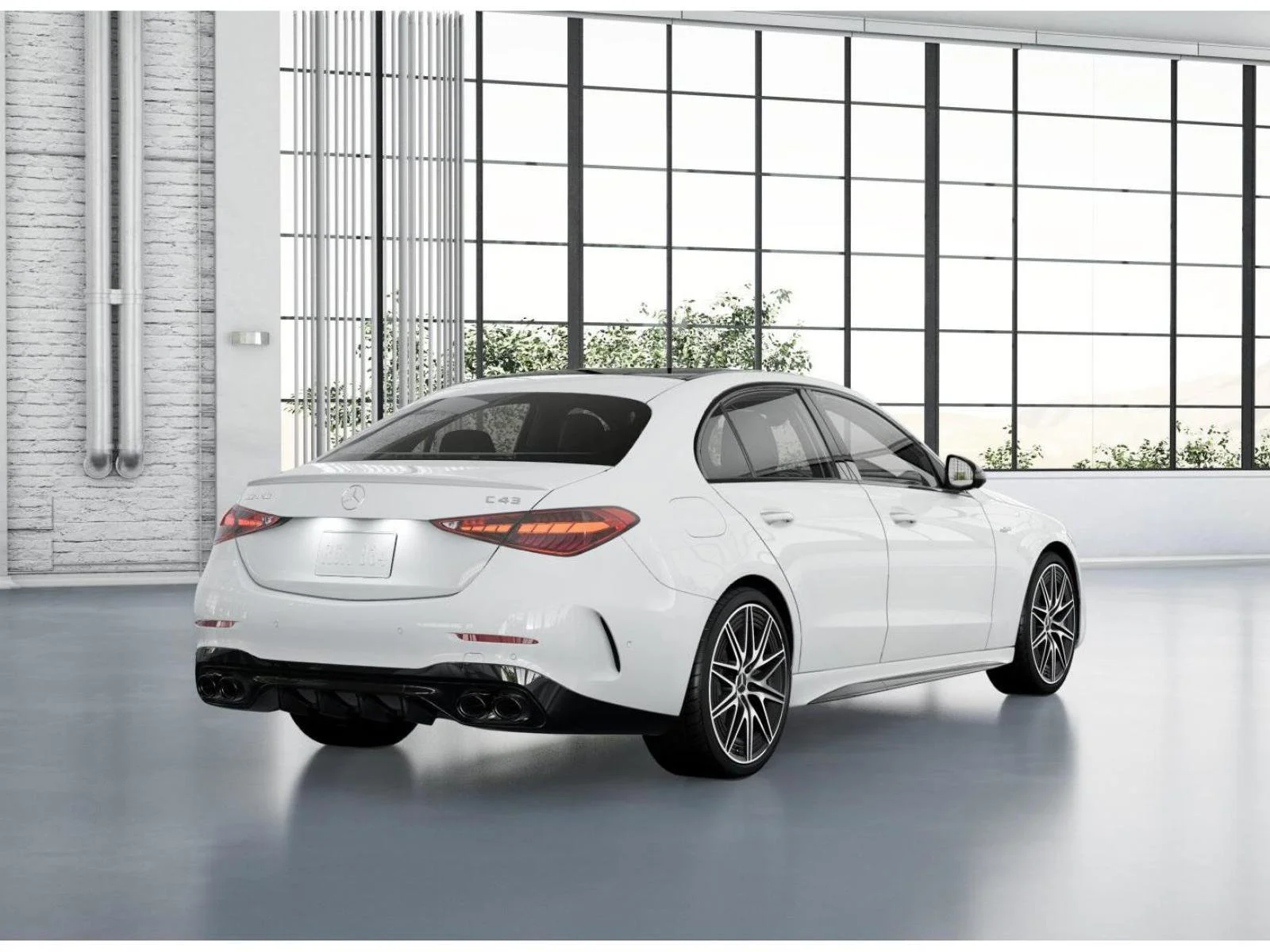 New 2026 POLAR WHITE Mercedes-Benz AMG® C 43 image 23