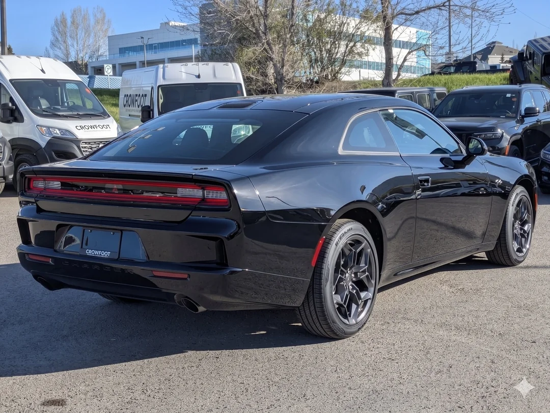 New 2026 Black Dodge R/T - - AWD - Blacktop Pack - Hurricane Turbo - 20 Black Wheels & More! image 8