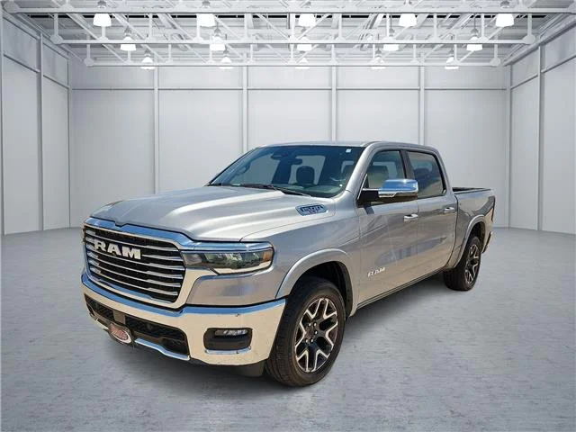 Used 2025 Silver RAM Laramie 4x4 Crew Cab 144.5 in. WB image 1