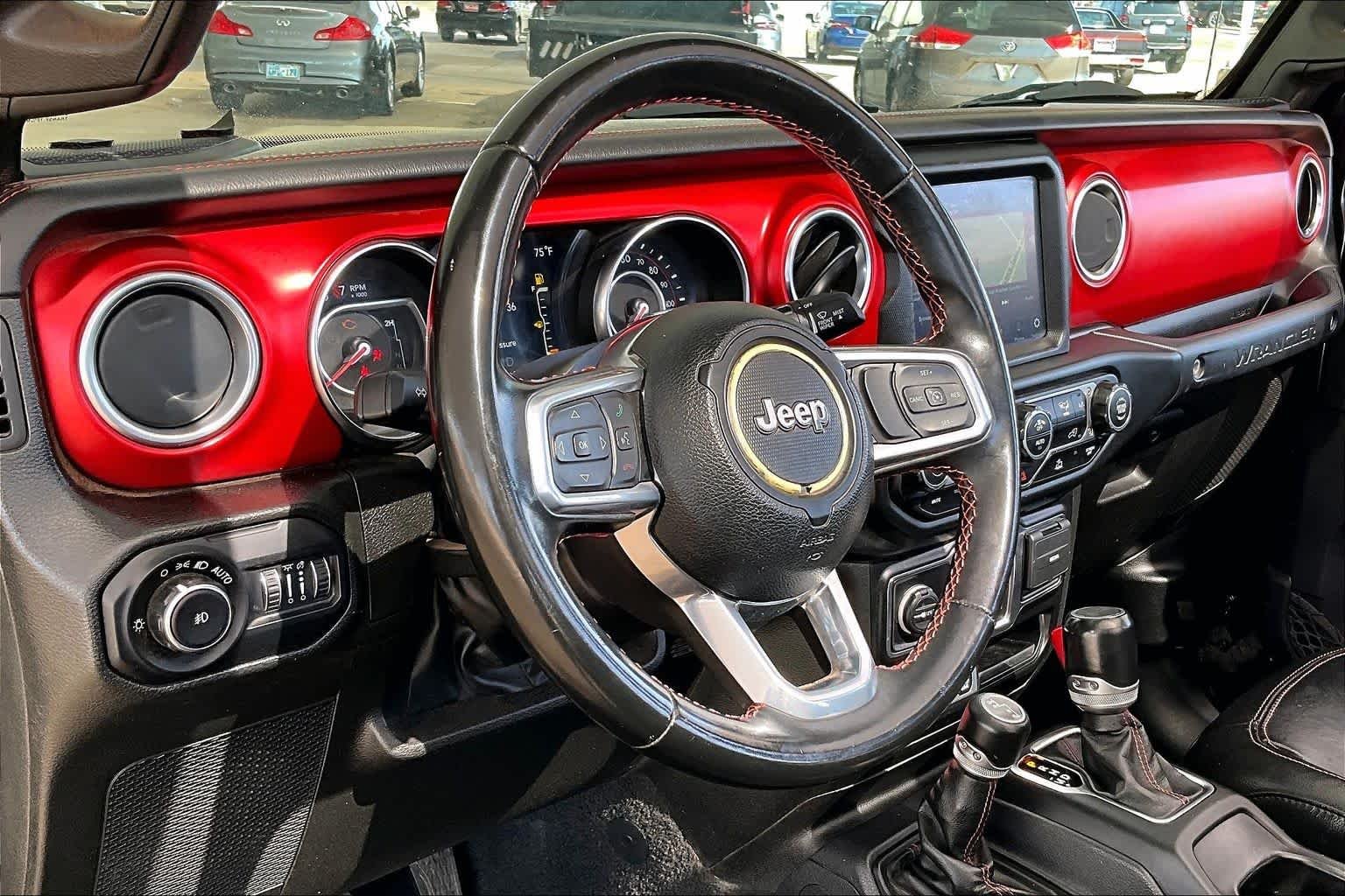 Used 2022 Black Clearcoat Jeep Rubicon image 17