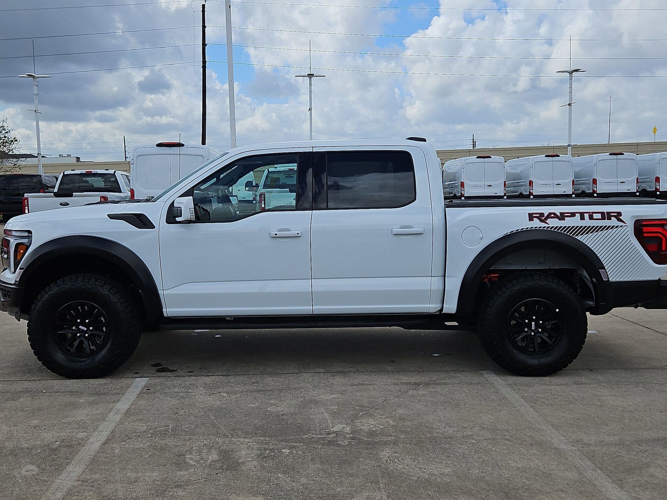 Used 2025 Oxford White Ford Raptor image 6