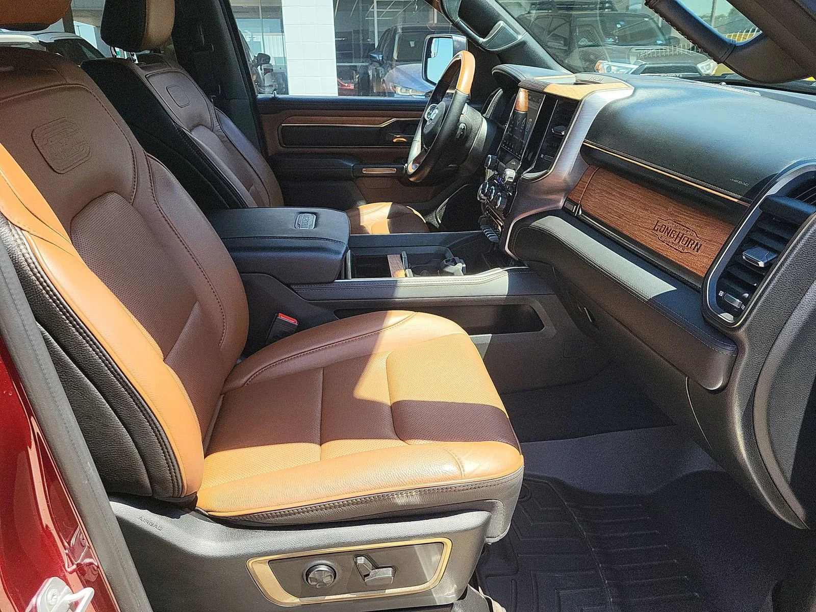 Used 2021 Dark Red Metallic Ram Longhorn image 27