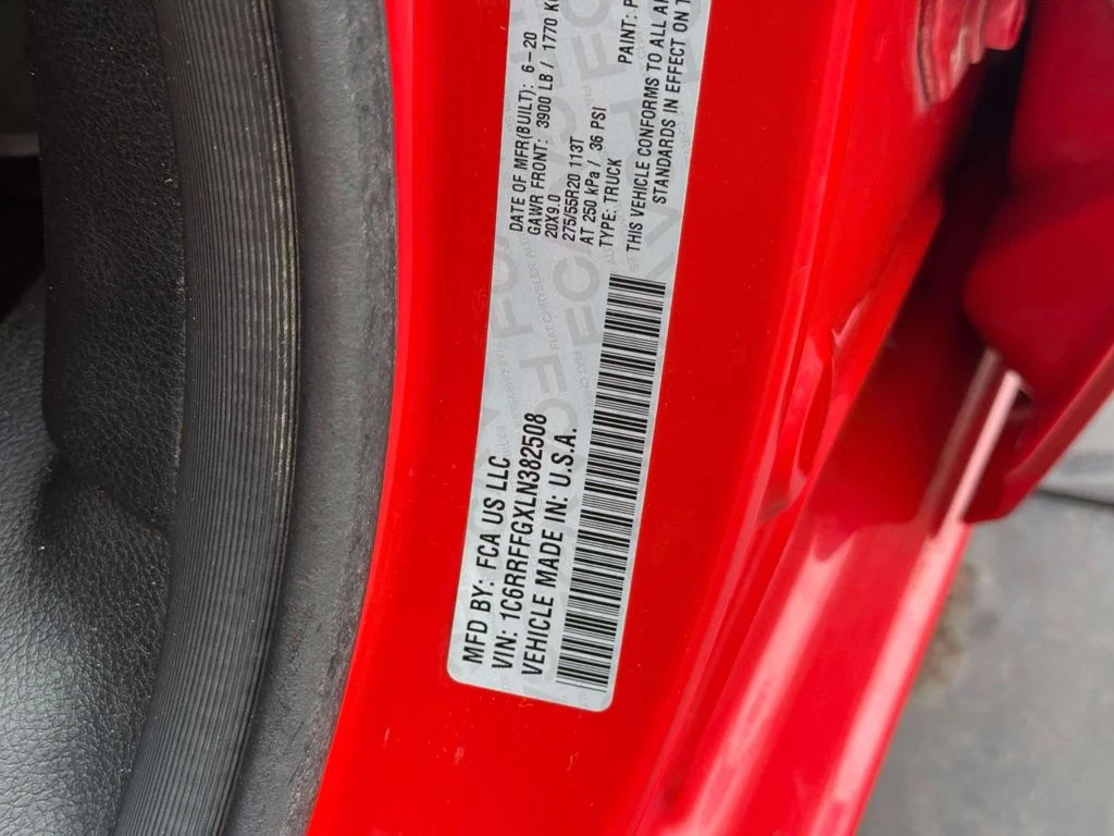 Used 2020 Red Ram Big Horn/Lone Star image 15
