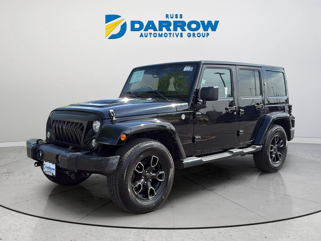 Used 2018 Black Jeep Unlimited Altitude image 1