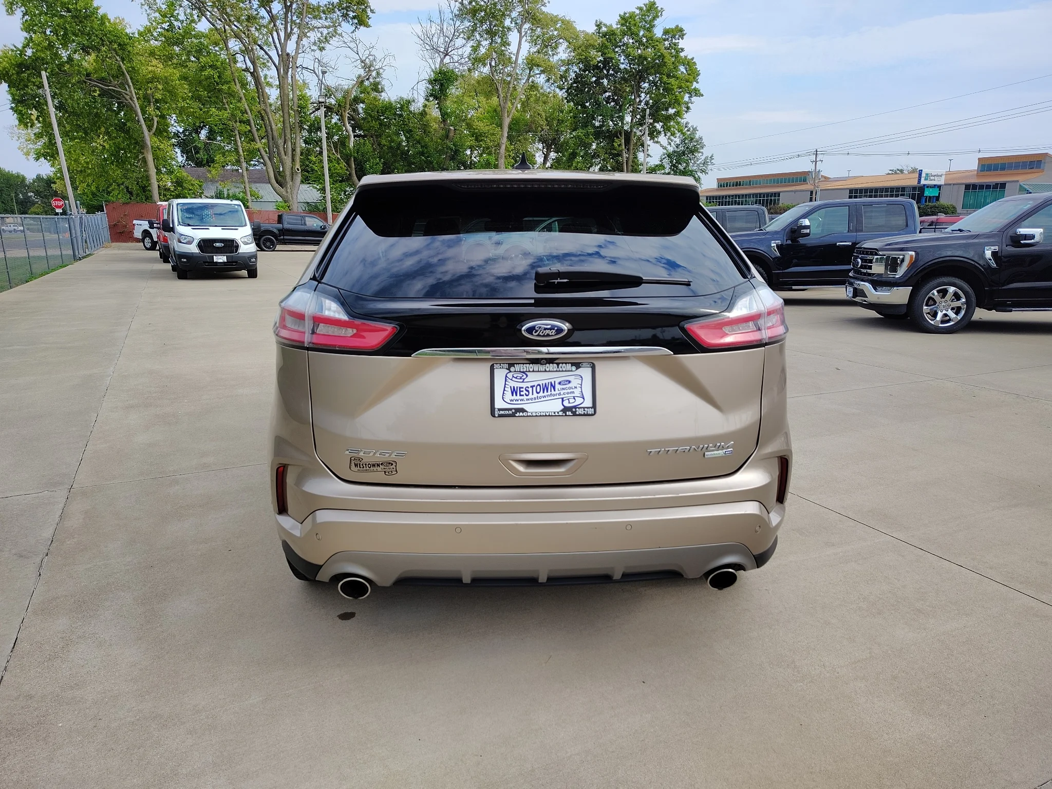 Used 2020 Desert Gold Metallic Ford Titanium image 5