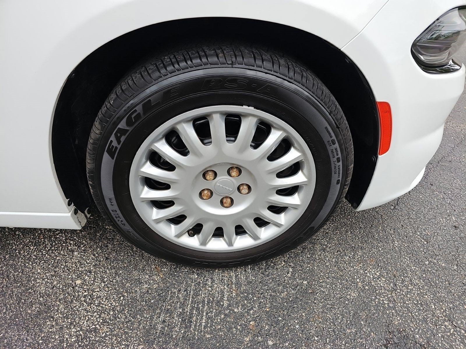 Used 2021 White Knuckle Clearcoat Dodge Police image 8