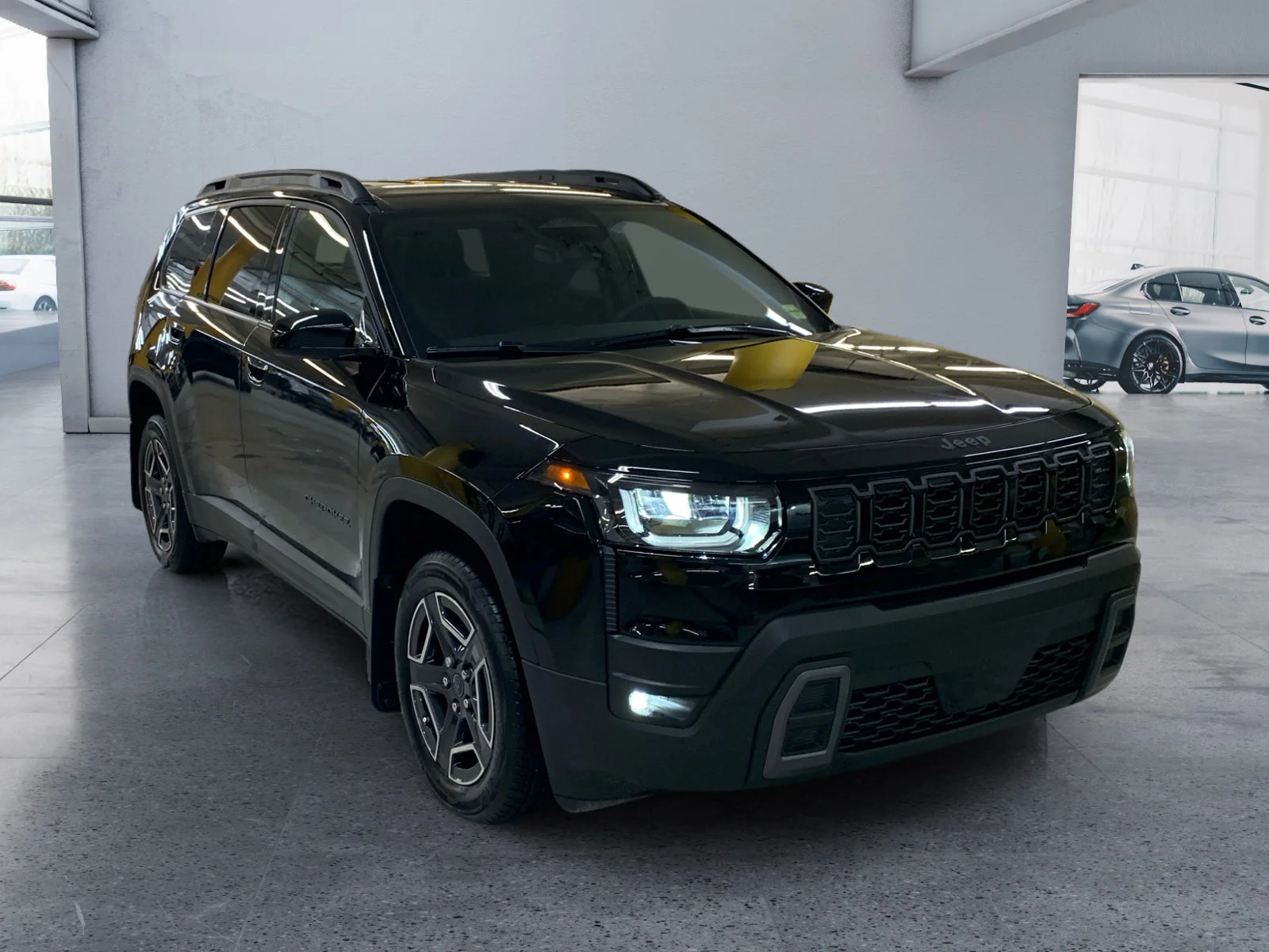 New 2026 Diamond Black Crystal Pearl Jeep Laredo image 7