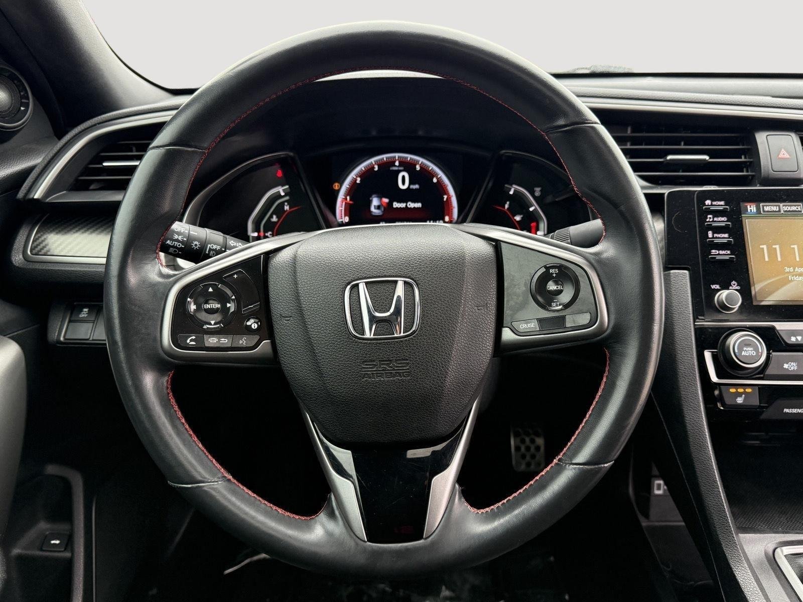 Used 2019 Platinum White Pearl Honda Si w/Summer Tires image 17