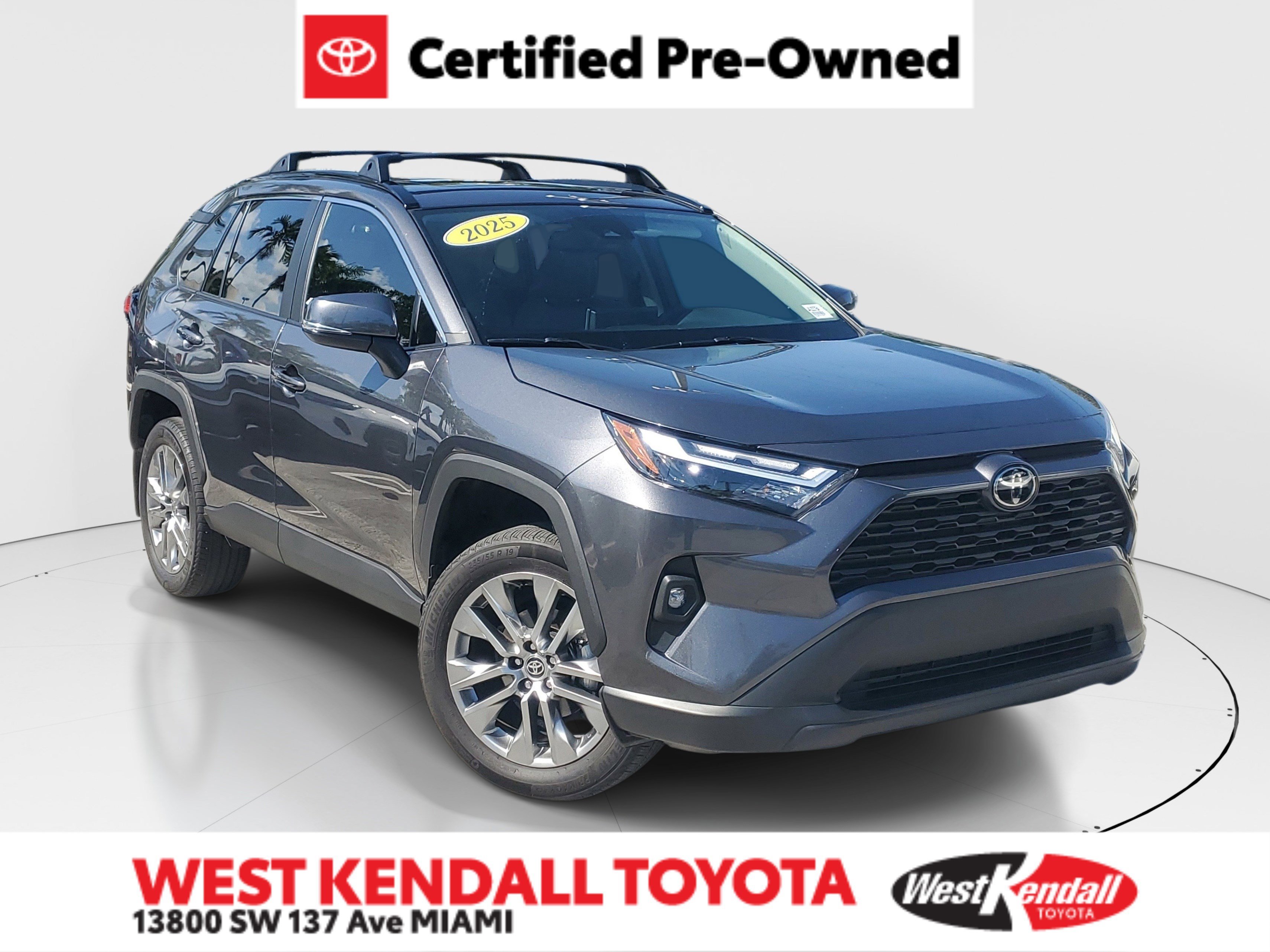 Certified Pre-Owned 2025 Toyota RAV4 XLE Premium in Miami @ West