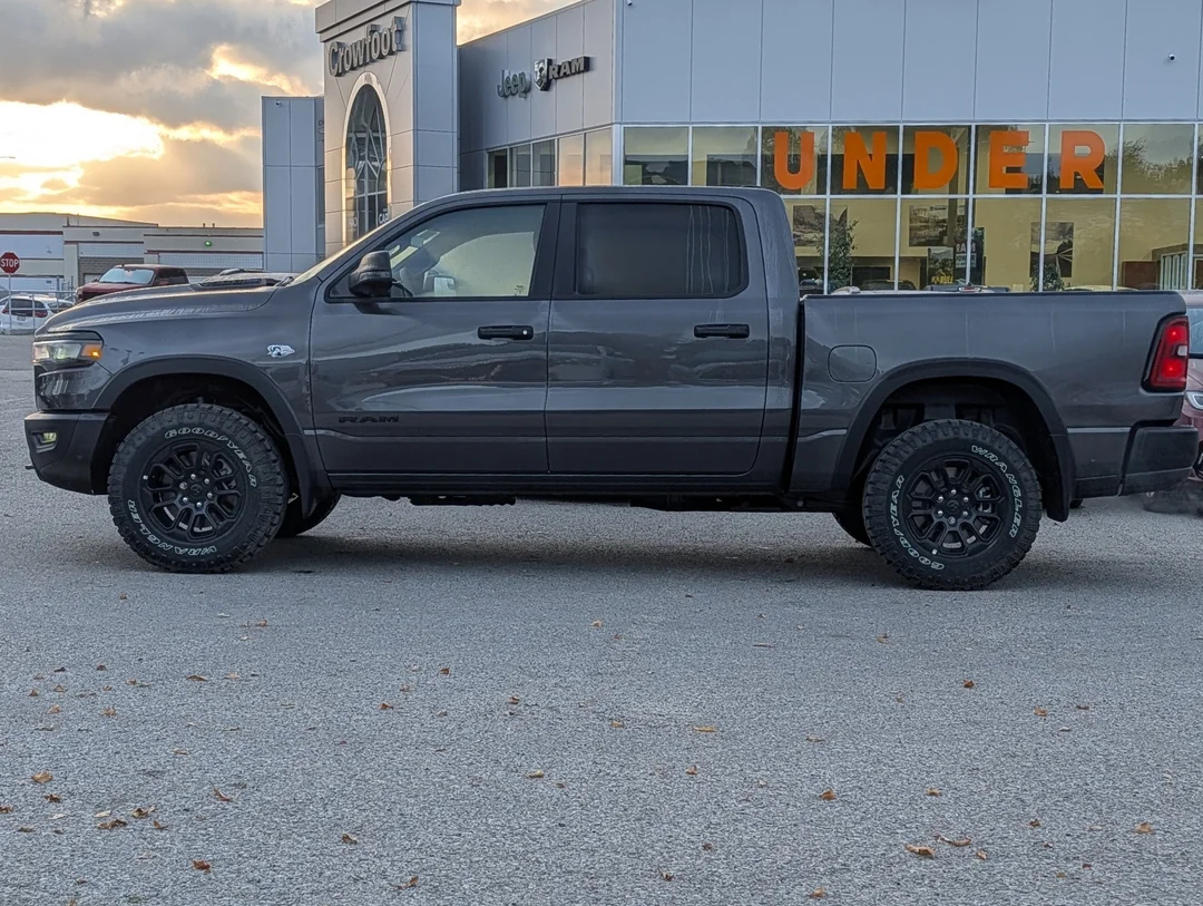 New 2026 Grey RAM Rebel - - 4x4 - 5.7L HEMI V8 - Rebel Level 1 Equip Grp & More! image 5