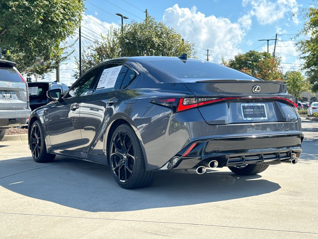 Certified Used 2025 CLOUDBURST GRAY Lexus 500 F SPORT Performance image 6