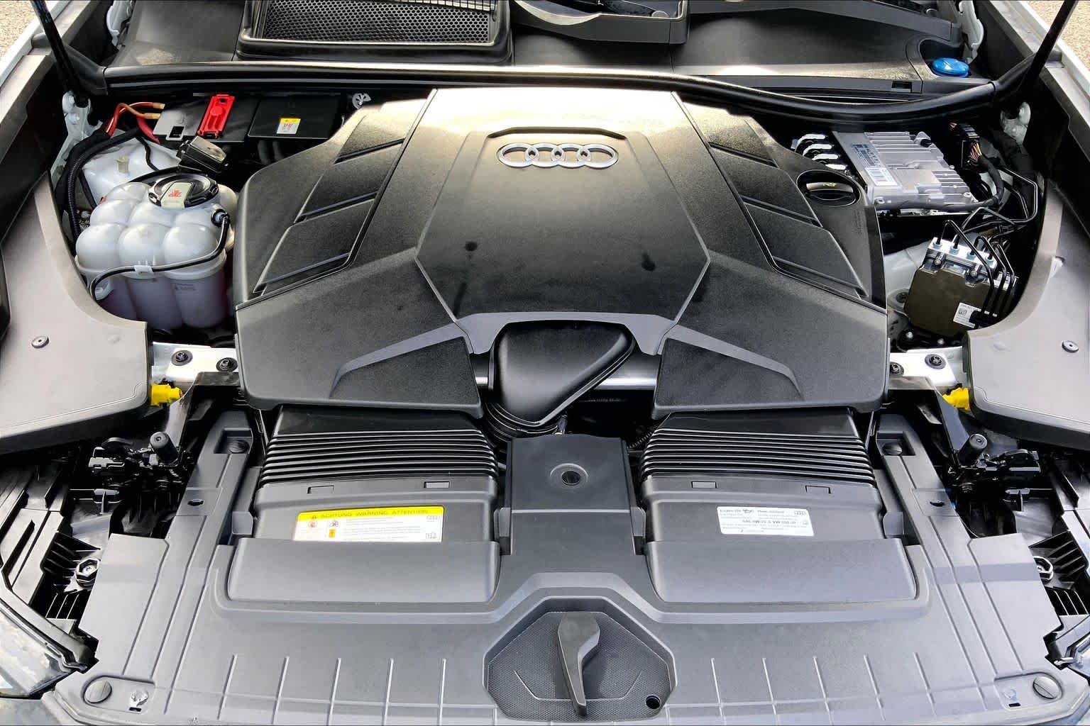 Used 2020 Glacier White Metallic Audi Premium Plus image 30